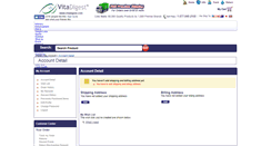Desktop Screenshot of myaccount.vitadigest.com